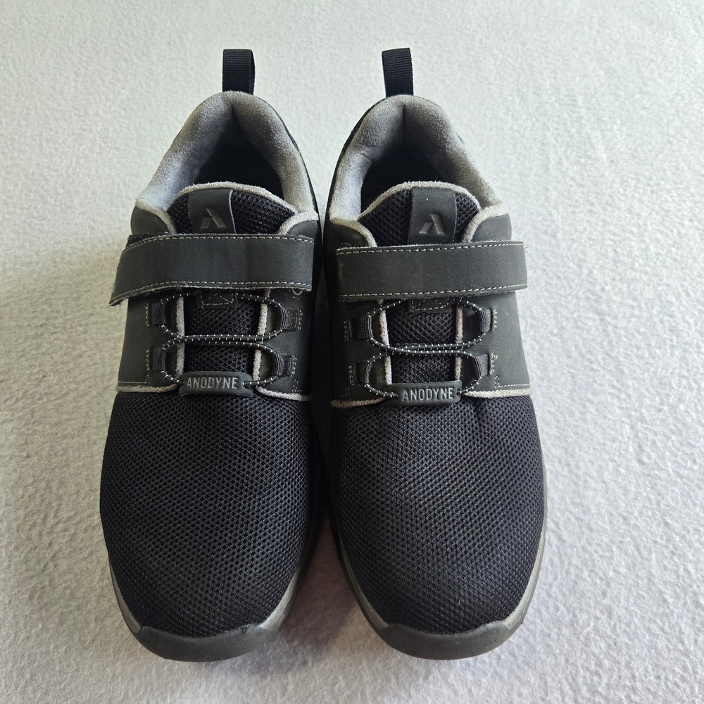Anodyne No. 46 Sport Runner Mens‎ 10W Black Orthopedic Diabetic Walking Shoes